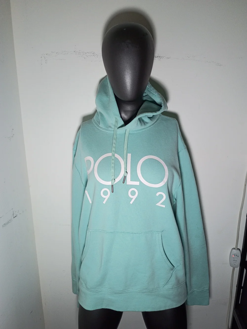 Polo by Ralph Lauren Mint Green POLO 1992 Pullover Hoodie